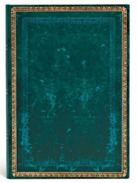 Блокнот Paperblanks Стара Шкіра Зелений середній 13 х 18 см в лінію