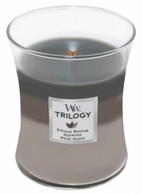 Ароматична свіча WoodWick Medium Trilogy Cozy Cabin 275 г