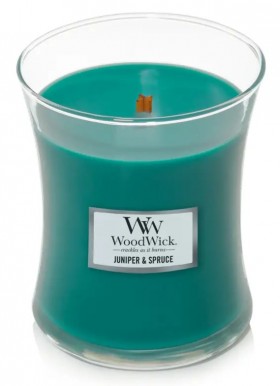 Ароматична свіча WoodWick Medium Juniper &amp; Spruce 275 г 
