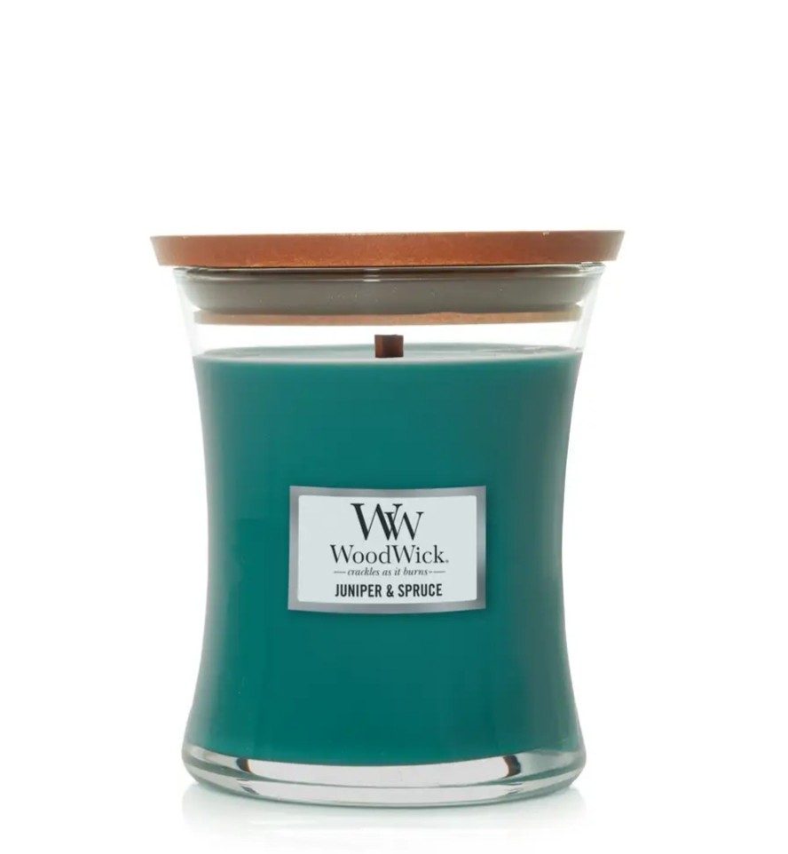 Ароматична свіча WoodWick Medium Juniper & Spruce 275 г 