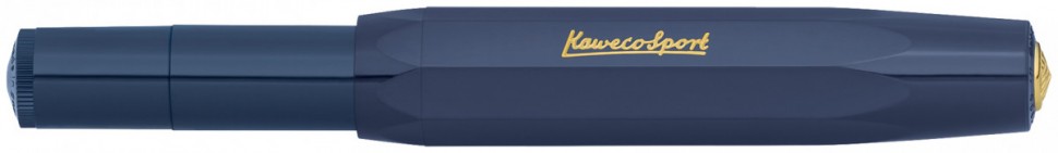 Чорнильна ручка Kaweco Classic Sport темно-синя перо M (середнє)