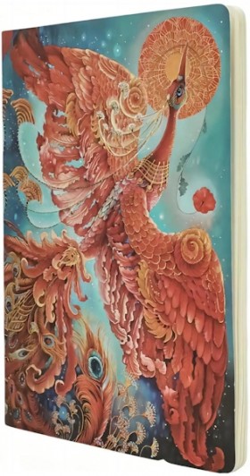 Зошит Paperblanks Cahier Птахи Щастя Жар-птиця 21 х 29,7 см в крапку