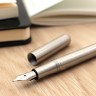 Чорнильна ручка Kaweco Liliput Stainless Steel сталева перо B (товсте)