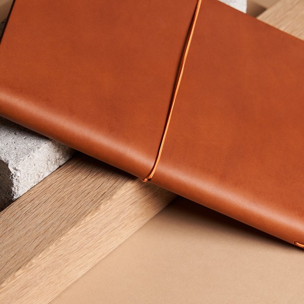 Блокнот Paper Republic Grand Voyageur XL коньячний