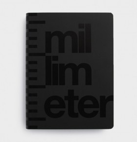 Блокнот Nuuna Graphic Millimeter 16,5 x 22 см з міліметровим папером