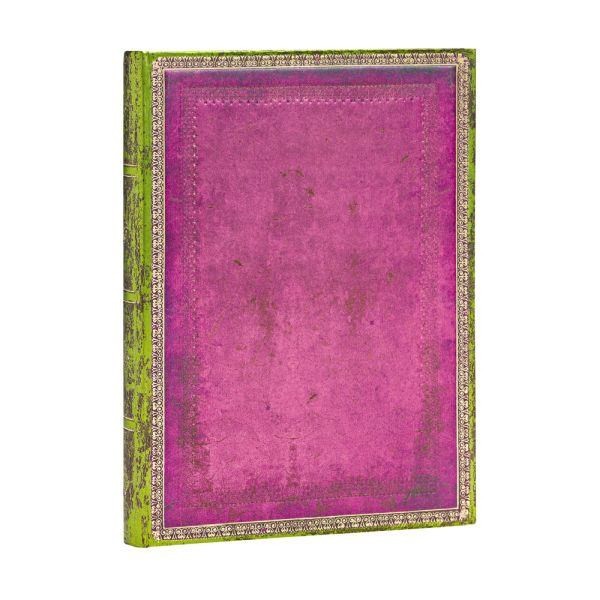 Блокнот Paperblanks Стара Шкіра Рожевий середній 13 х 18 см в лінію