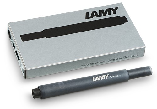 Набір чорнильних картриджів Lamy T10 чорний 5 штук 