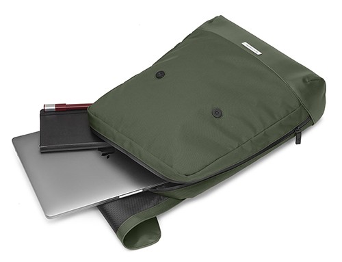 Рюкзак Moleskine Metro Slim темно-зелений