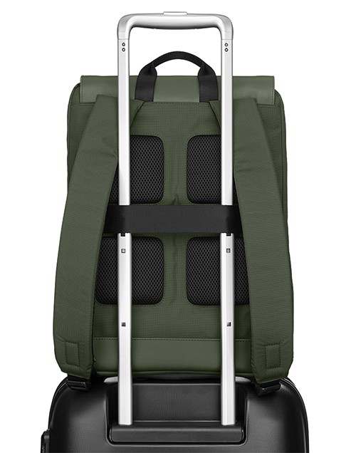 Рюкзак Moleskine Metro Slim темно-зелений