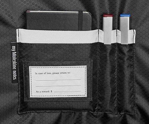 Рюкзак Moleskine Metro Slim темно-зелений