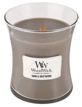 Ароматична свіча WoodWick Medium Sand &amp; Driftwood 275 г