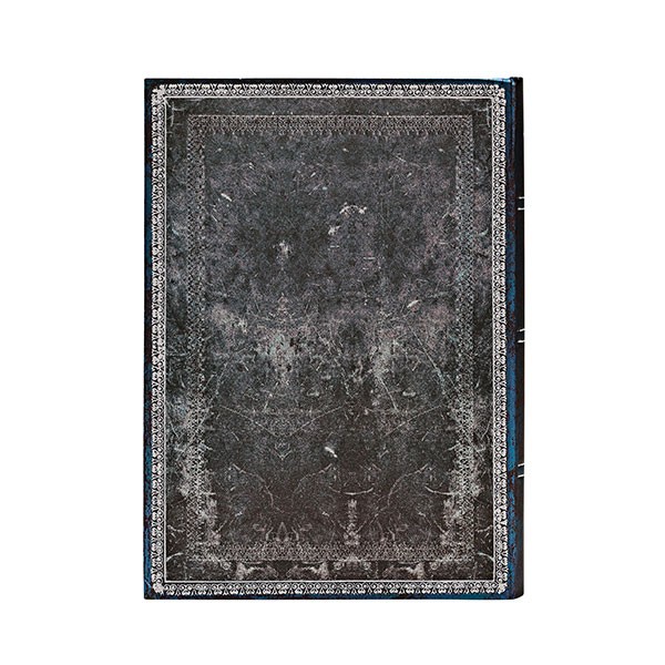 Блокнот Paperblanks Стара Шкіра Сірий середній 13 х 18 см в лінію