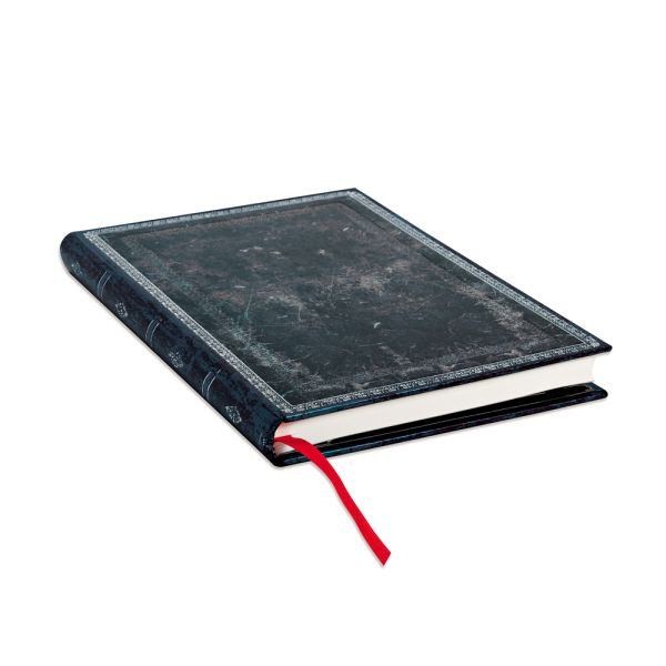 Блокнот Paperblanks Стара Шкіра Сірий середній 13 х 18 см в лінію