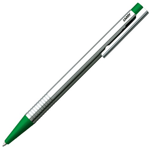 Кулькова ручка Lamy Logo M хром/зелена 1,0 мм 