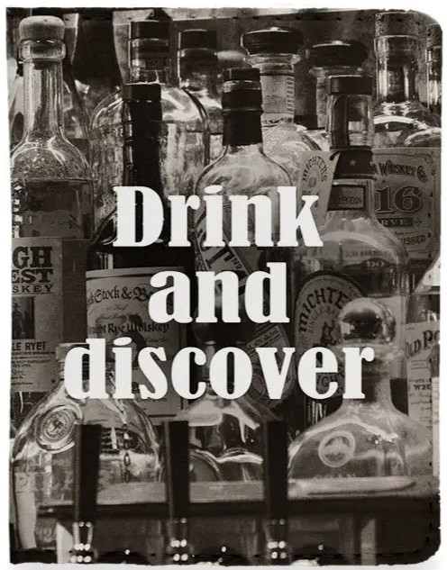 Обкладинка для документів Just Cover Drink And Discover 