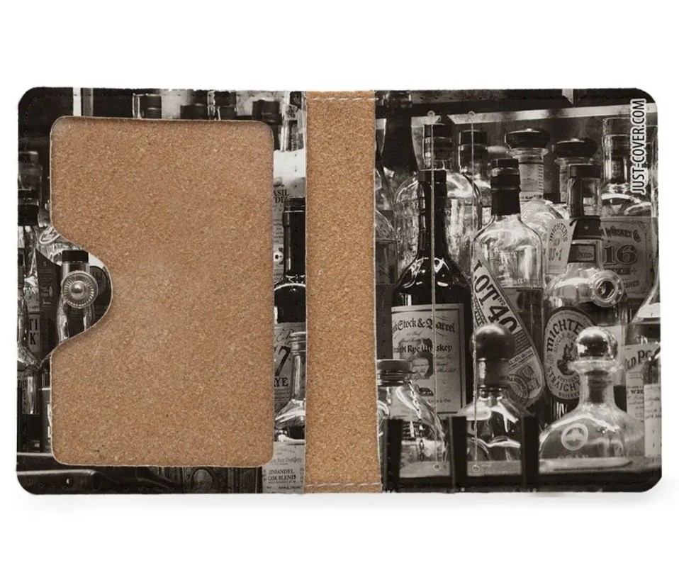 Обкладинка для документів Just Cover Drink And Discover 