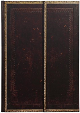 Блокнот Paperblanks Стара Шкіра Чорний Марокканський А4 21 х 30 см нелінований 