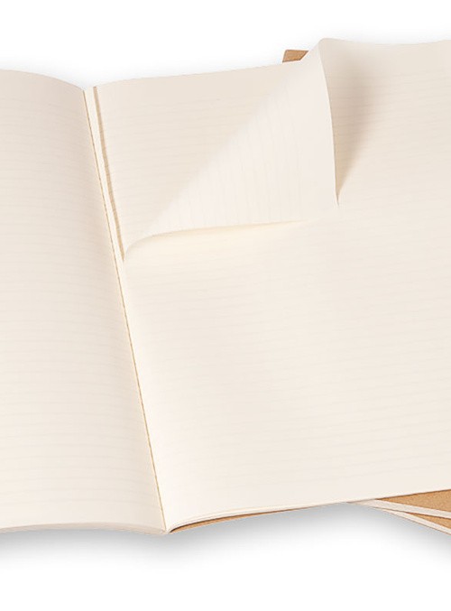 Набір зошитів Moleskine Cahier XXL 21,6 х 27,9 см в лінію бежевий 