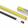 Ролерна ручка Moleskine Roller Pen Plus солом'яно-жовта 0,7 мм 