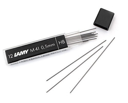 Набір грифелів Lamy M41 HB 0,5 мм 12 штук 