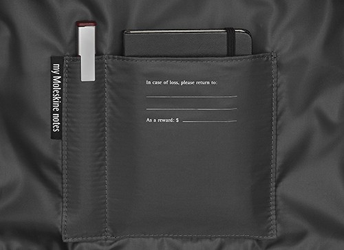 Рюкзак Moleskine Notebook 15" сірий