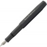 Чорнильна ручка Kaweco Al Sport Black чорна алюміній перо EF (екстра тонке)