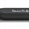 Чорнильна ручка Kaweco Al Sport Black чорна алюміній перо EF (екстра тонке)