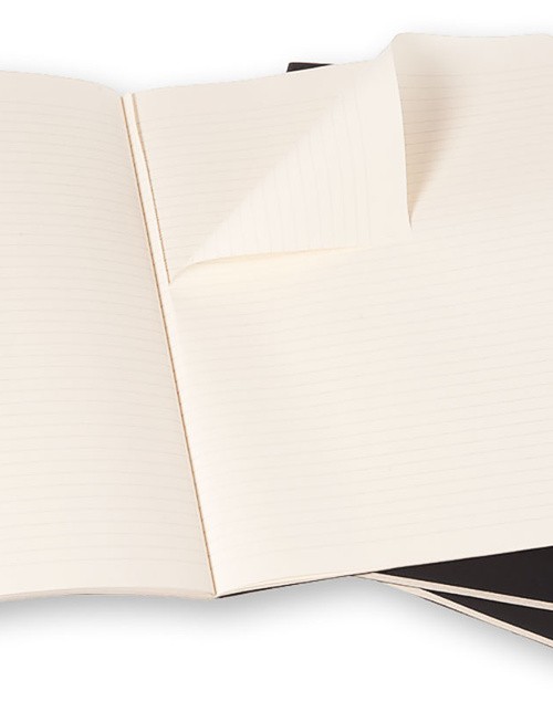 Набір зошитів Moleskine Cahier XXL 21,6 х 27,9 см в лінію чорний 