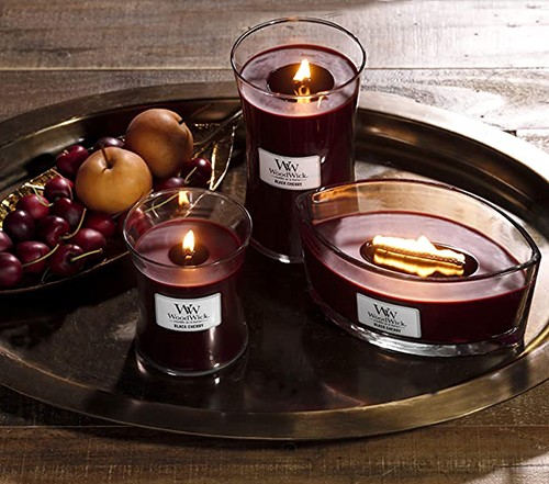 Ароматична свіча WoodWick Mini Black Cherry 85 г