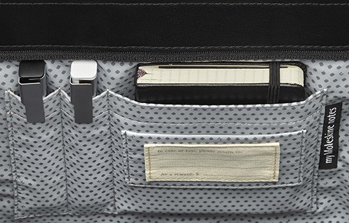 Рюкзак Moleskine Classic Горизонтальний чорний