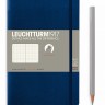 Блокнот Leuchtturm1917 Paperback B6 12,5 х 19 см в крапку темно-синій 