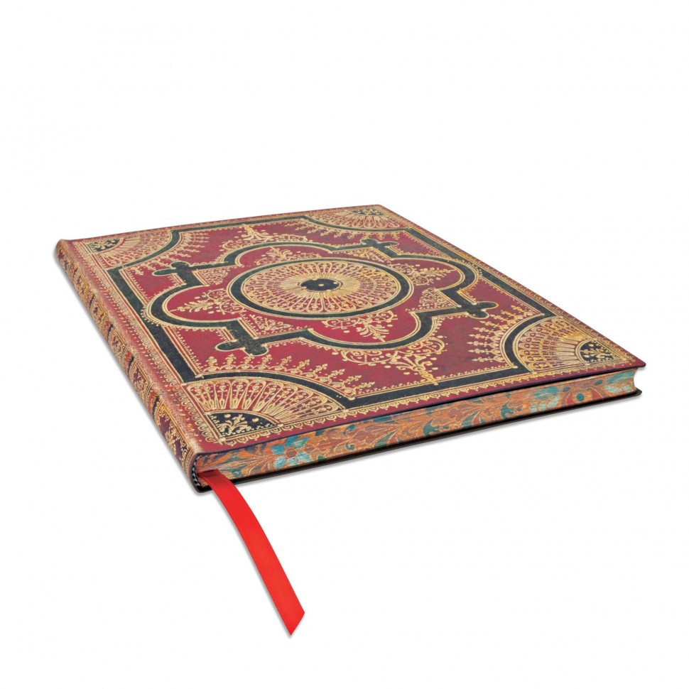 Блокнот Paperblanks Барокко Вентальо Россо Flexi великий 18 х 23 см в лінію 