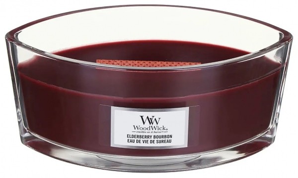 Ароматична свіча WoodWick Ellipse Elderberry Bourbon 453 г 