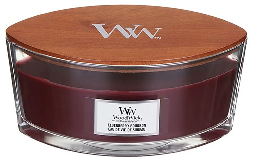 Ароматична свіча WoodWick Ellipse Elderberry Bourbon 453 г 