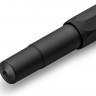 Чорнильна ручка Kaweco Al Sport Black чорна алюміній перо F (тонке)