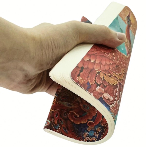 Зошит Paperblanks Cahier Птахи Щастя Жар-птиця 14,9 х 21 см нелінований