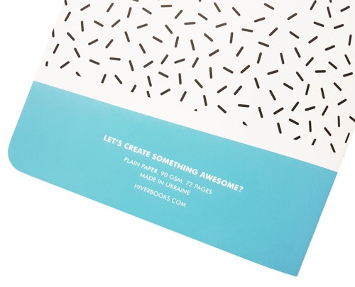 Скетчбук Hiver Books Line A5 72 сторінки