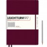 Блокнот Leuchtturm1917 Master Classic великий 22,5 х 31,5 см в клітинку винний