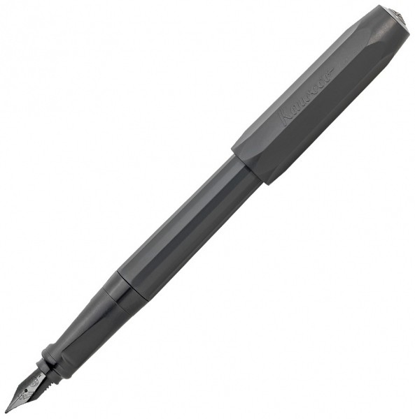 Чорнильна ручка Kaweco Perkeo All Black чорна перо M (середнє)