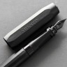 Чорнильна ручка Kaweco Perkeo All Black чорна перо M (середнє)