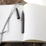 Чорнильна ручка Kaweco Perkeo All Black чорна перо M (середнє)