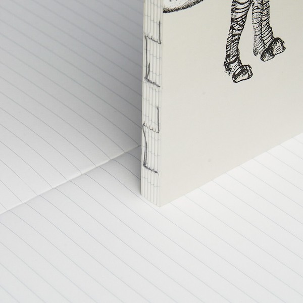 Змінний блок Paper Republic x The Dybdahl Co. Animal Companions XL в лінію 120 г/м²