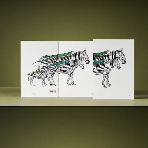Змінний блок Paper Republic x The Dybdahl Co. Animal Companions XL в лінію 120 г/м²