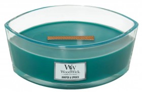 Ароматична свіча WoodWick Ellipse Juniper &amp; Spruce 453 г