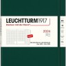 Щомісячник Leuchtturm1917 на 16 місяців 2023 - 2025 року В5 17,8 х 25,4 см м'який лісовий зелений