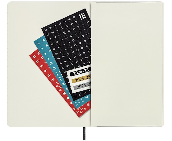 Щотижневик Moleskine 2024-2025 на 18 місяців середній 13 х 21 см сапфір м'який