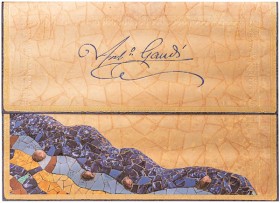 Папка картонна Paperblanks Антоніо Гауді Манускрипти 32,5 х 23,5 см