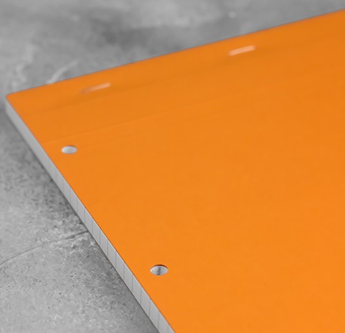 Блокнот Rhodia legal pad 119 А4+ в лінію помаранчевий