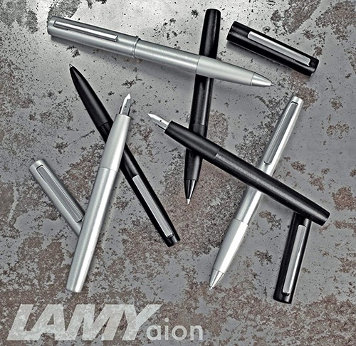 Кулькова ручка Lamy Aion матовий хром 1,0 мм 