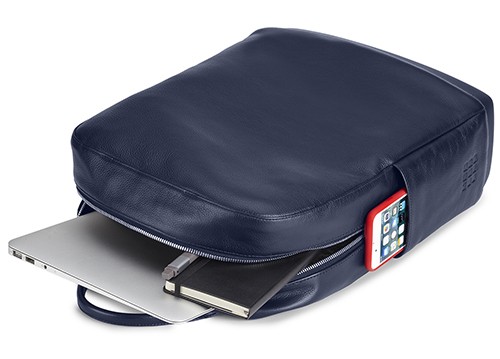 Рюкзак Moleskine Classic сапфір шкіряний